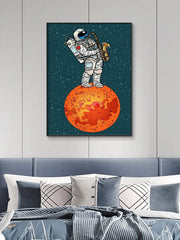 Astronaut Print Unframed Painting Modern Wall Art Prints Canvas Painting For Home Decor - Brand My Case