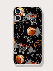 Basketball Pattern Phone Case - Brand My Case