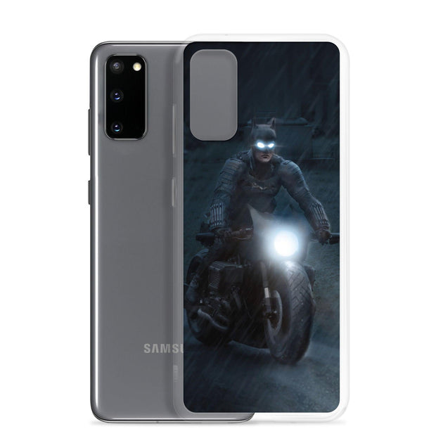 Batman's Batcycle Clear Case for Samsung - Brand My Case