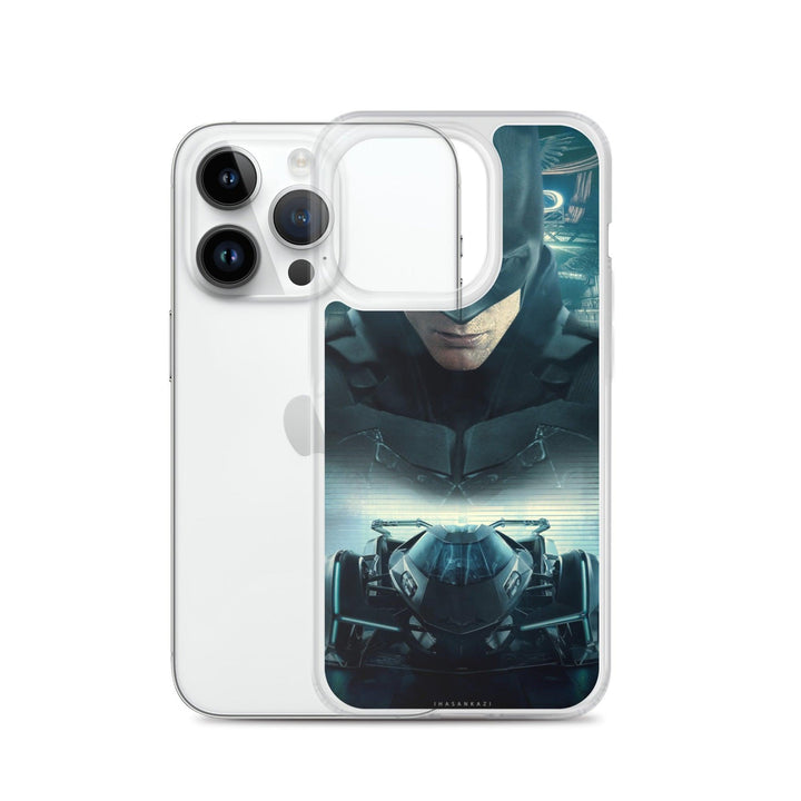Batman's Batmobile Premium Clear Case for iPhone - Brand My Case