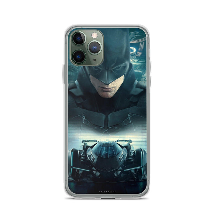 Batman's Batmobile Premium Clear Case for iPhone - Brand My Case