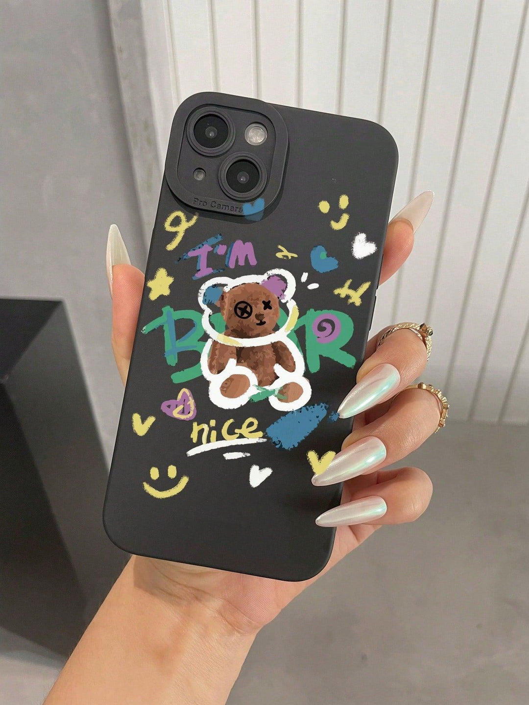 Bear Print Phone Case - Brand My Case
