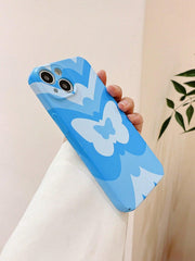 Butterfly Pattern PC Phone Case - Brand My Case