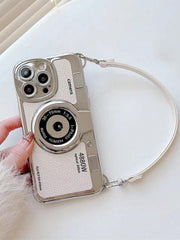 Camera Design Phone Case With Lanyard - Brand My Case