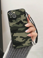 Camo Phone Case With Lanyard - Brand My Case