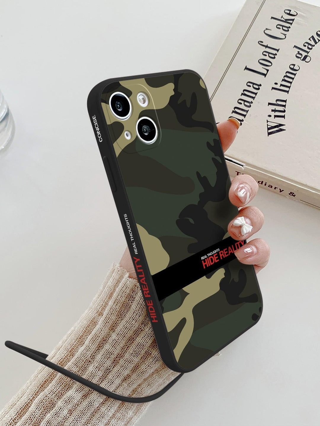 Camo Phone Case With Lanyard - Brand My Case