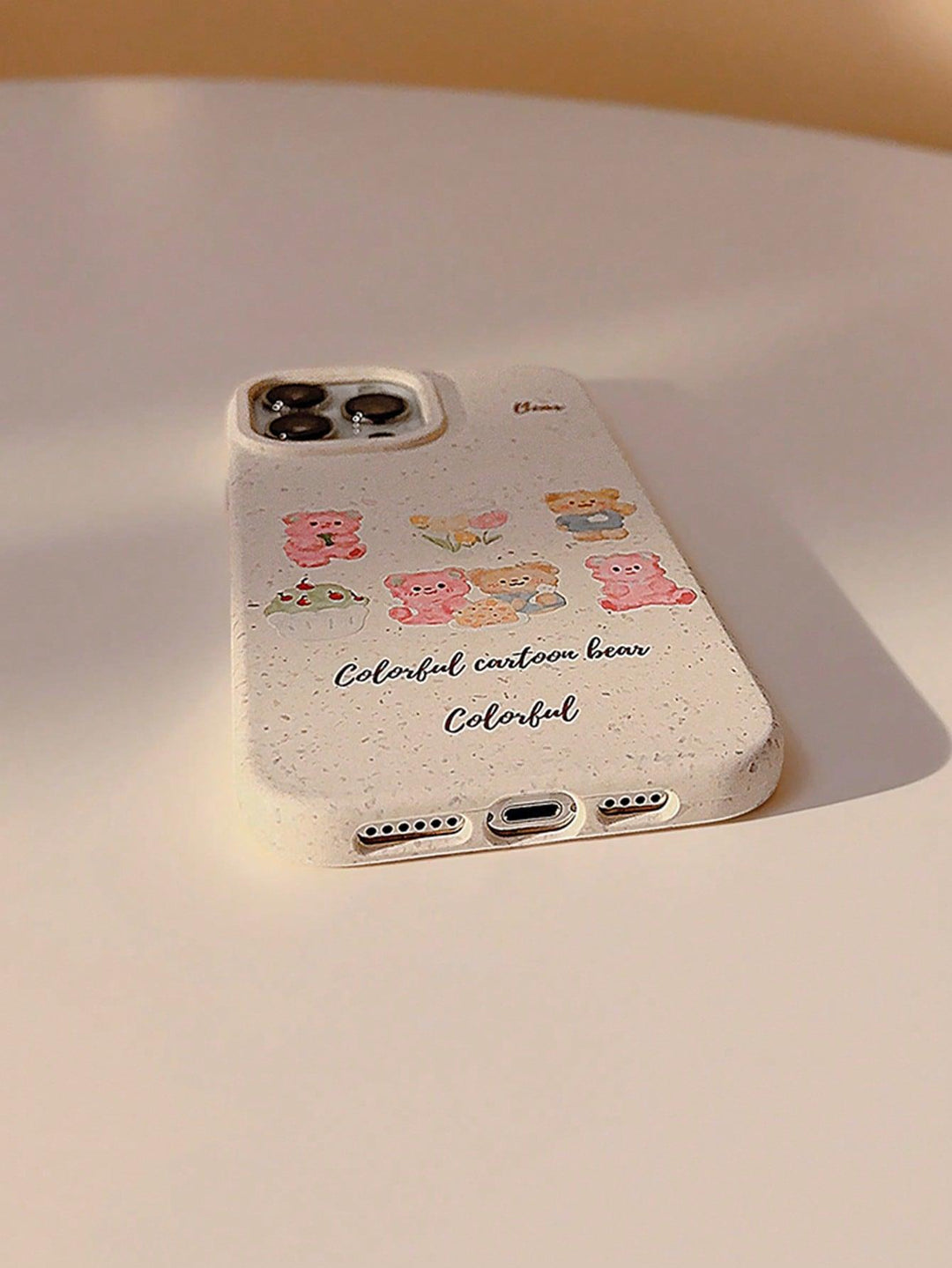 Cartoon Bear Print Phone Case - Brand My Case