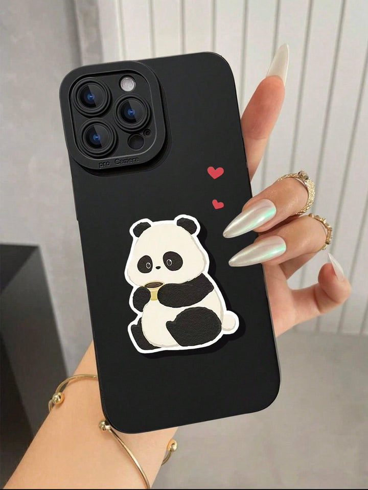 Cartoon Panda Print Phone Case - Brand My Case