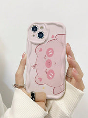 Cartoon Pig Pattern Anti fall Phone Case - Brand My Case