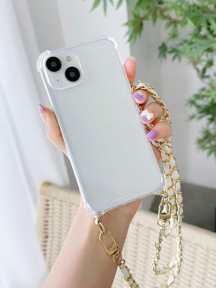 Clear Phone Case With Crossbody Lanyard - Brand My Case