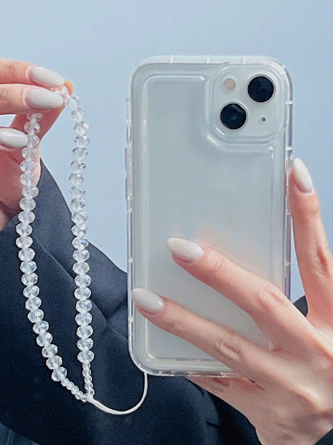 Clear Phone Case With Lanyard - Brand My Case