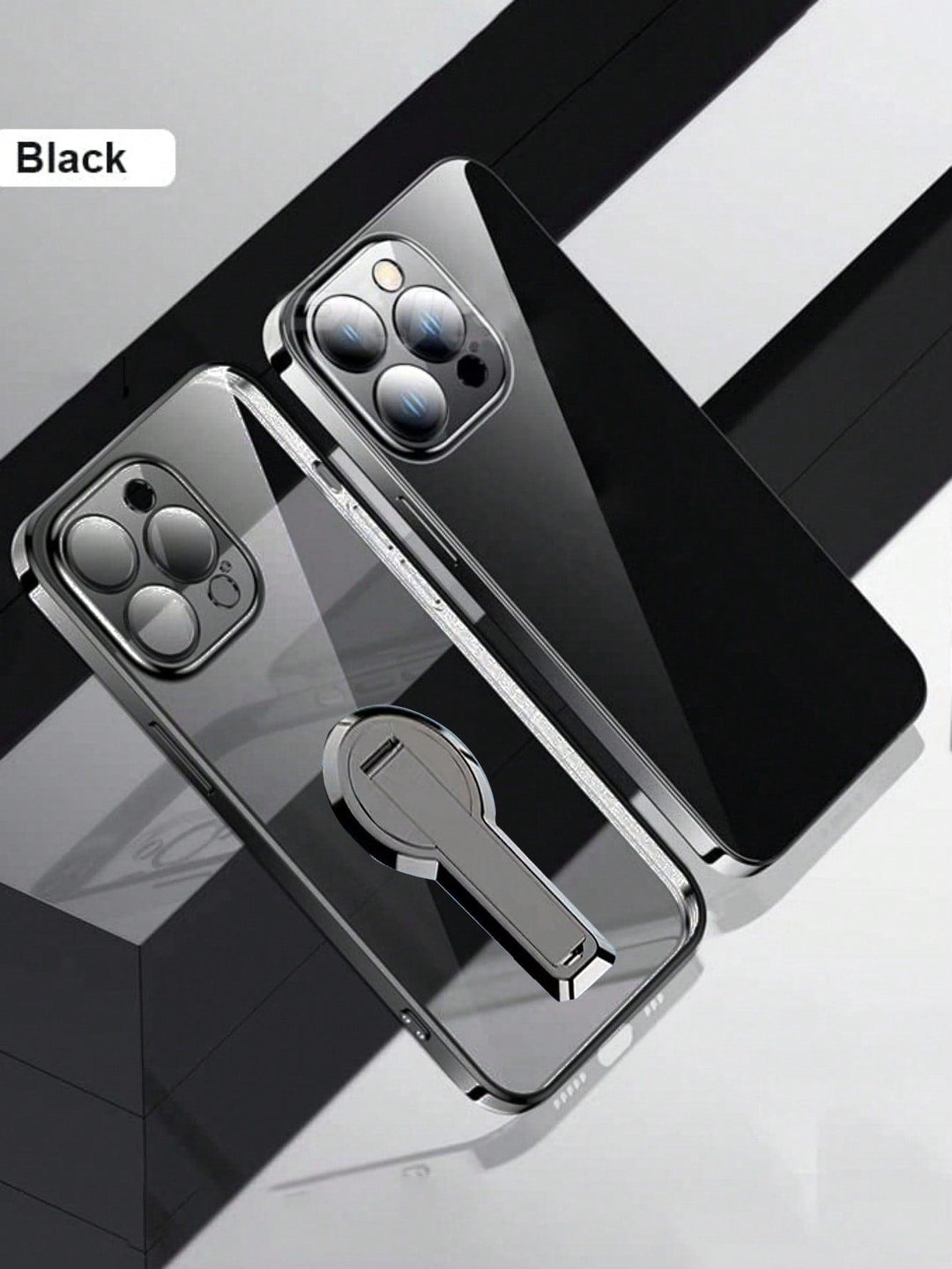 Clear Phone Case With Stand - Brand My Case