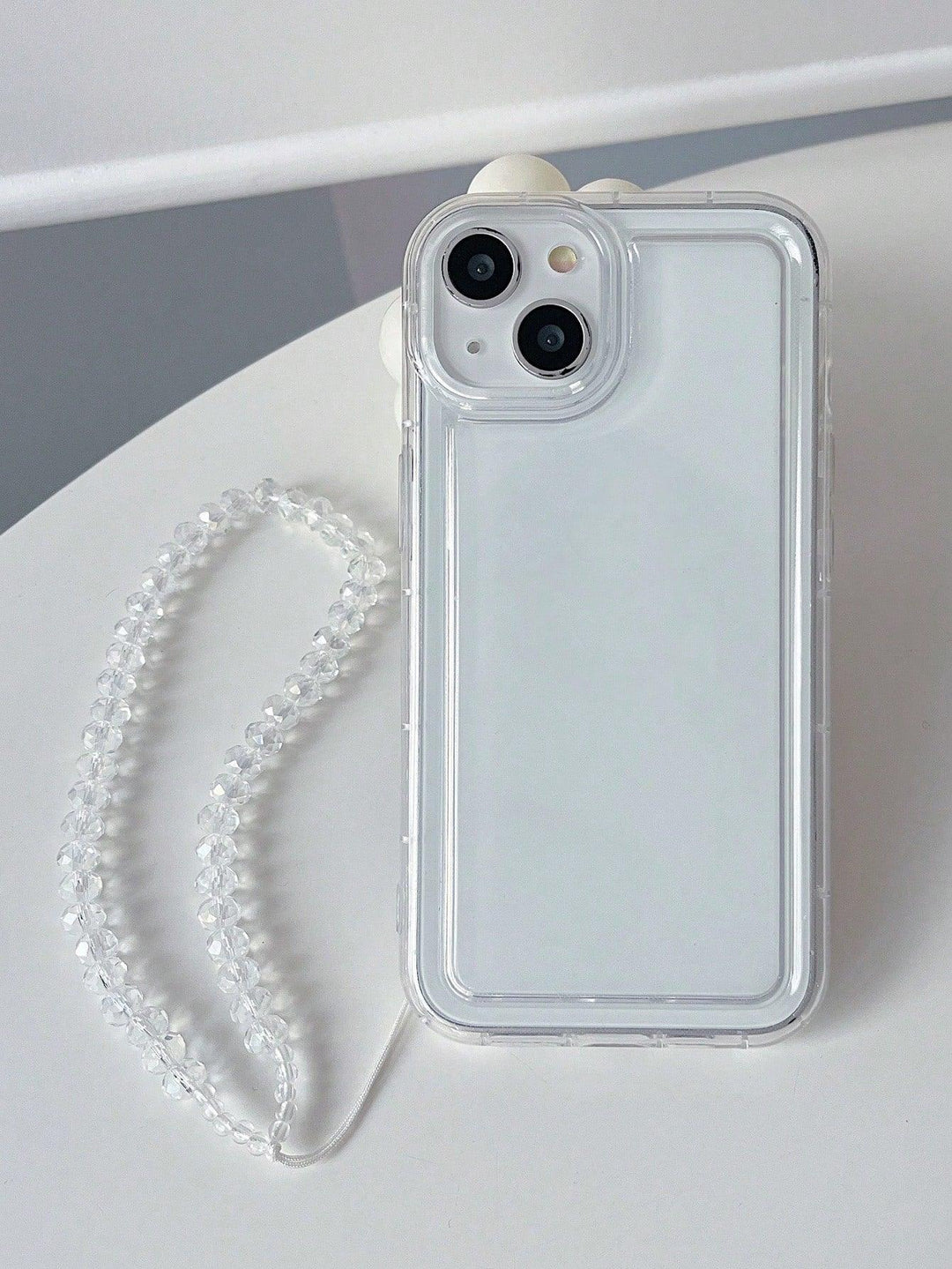 Clear TPU Phone Case With Lanyard - Brand My Case