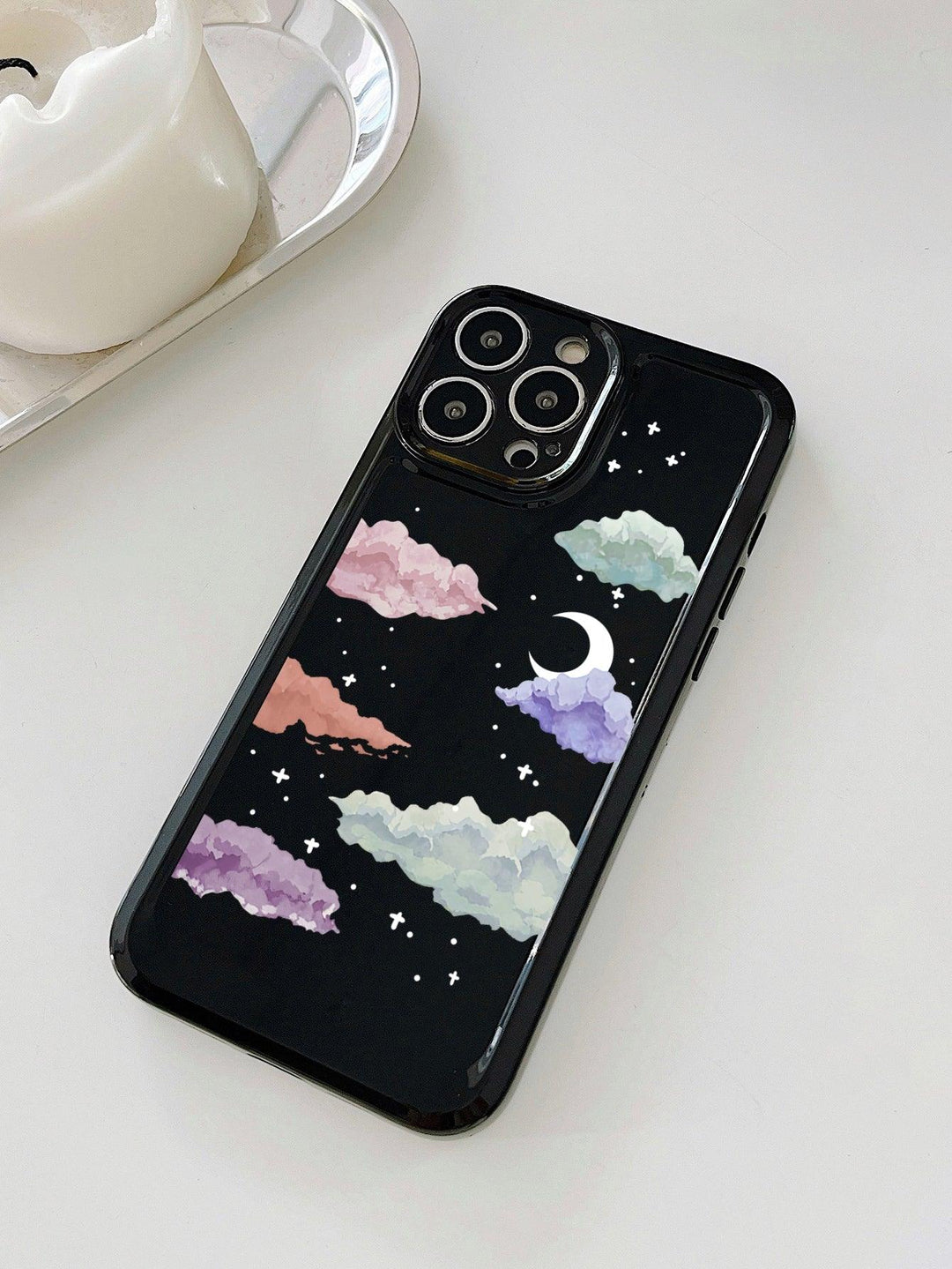 Cloudy Night Pattern Phone Case - Brand My Case