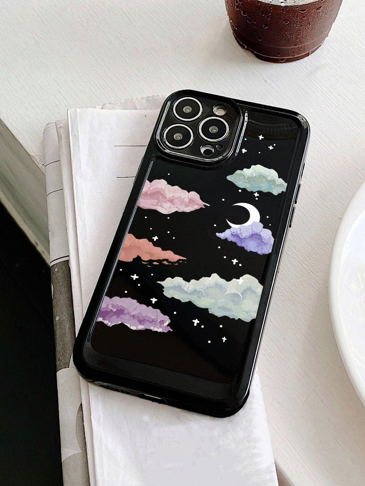 Cloudy Night Pattern Phone Case - Brand My Case