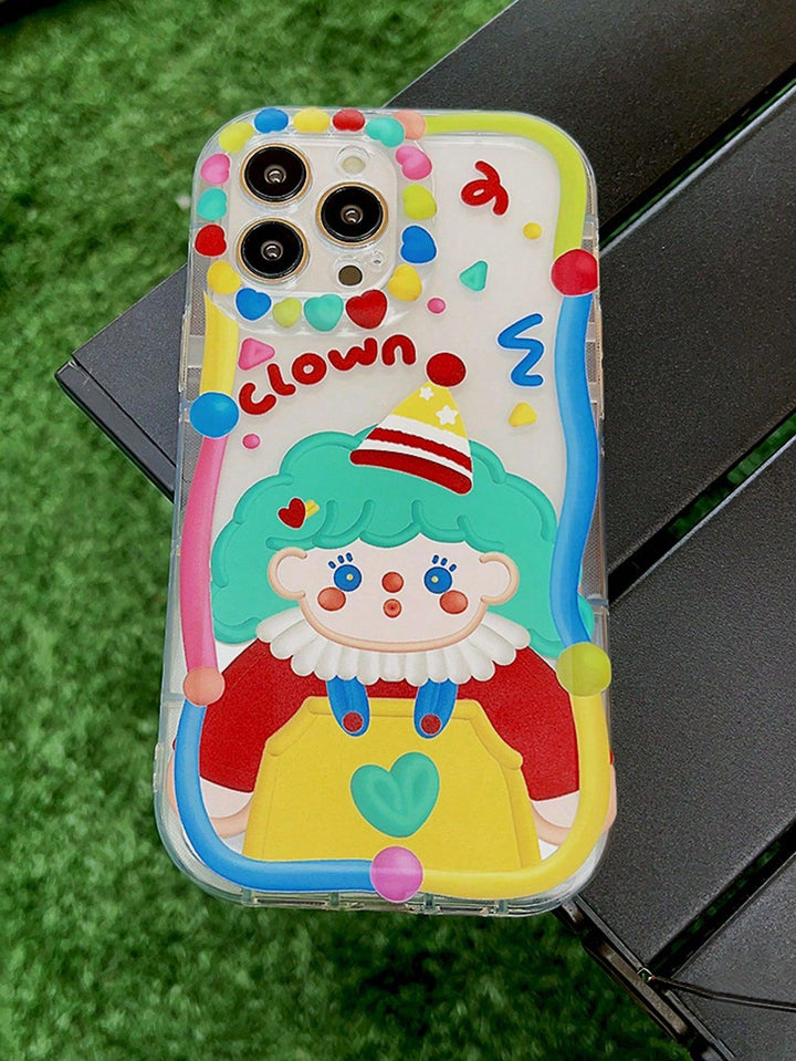 Clown Pattern Anti fall Phone Case - Brand My Case