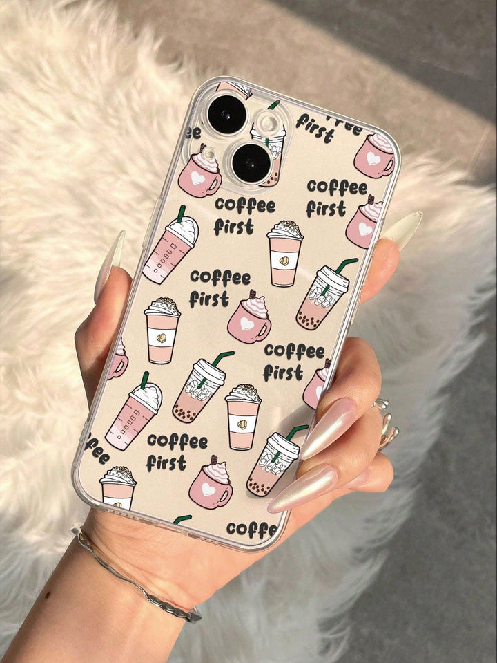 Coffee Pattern Phone Case - Brand My Case