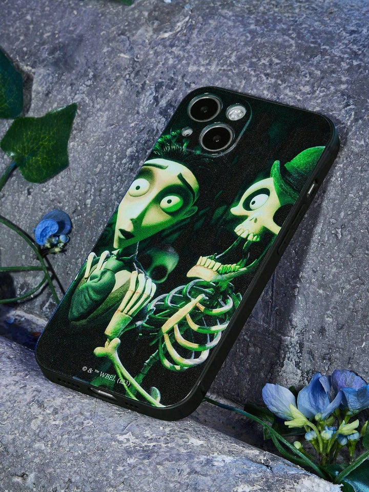 Corpse Bride ROMWE Cartoon Graphic Phone Case - Brand My Case