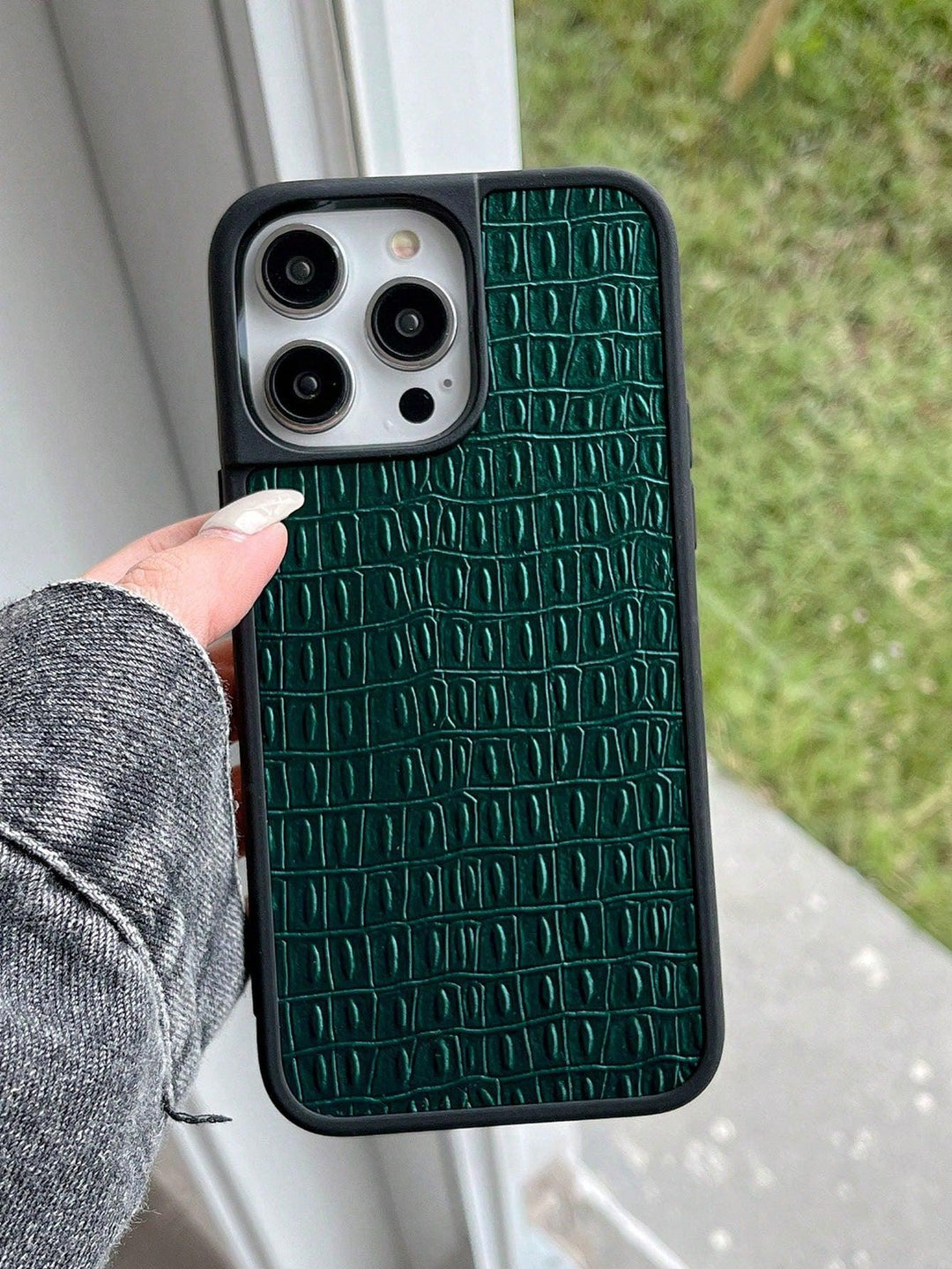 Crocodile Embossed Phone Case - Brand My Case