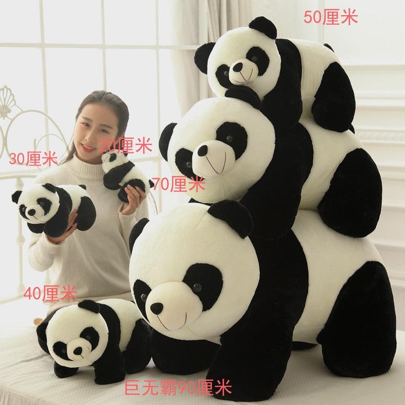 Cute Baby Big Giant Panda Bear Plush Toys Soft Stuffed Animal Doll Cushion Pillow Cartoon Home Bed Decor Gift - Brand My Case