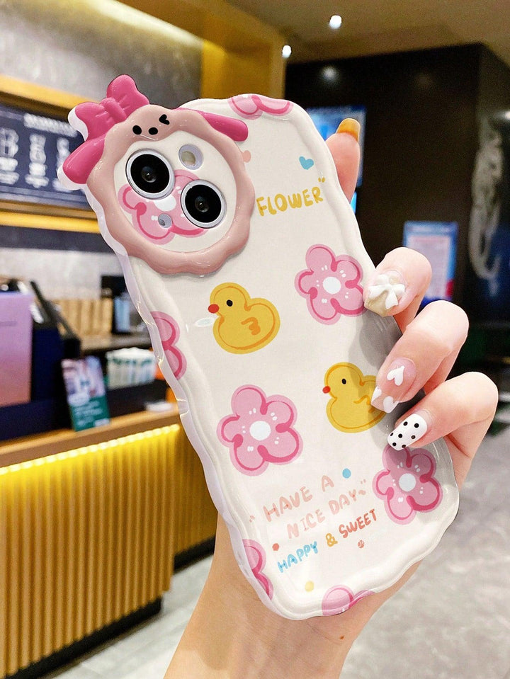 Cutest Cartoon Duck Phone Case - Brand My Case
