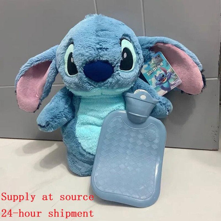 Disney Anime Hobby Stitch Winter Extra Large Plush Hot Water Bottle Women&#39;s Home Water Filling Hand Warmer Gifts for Girlfriend - Brand My Case