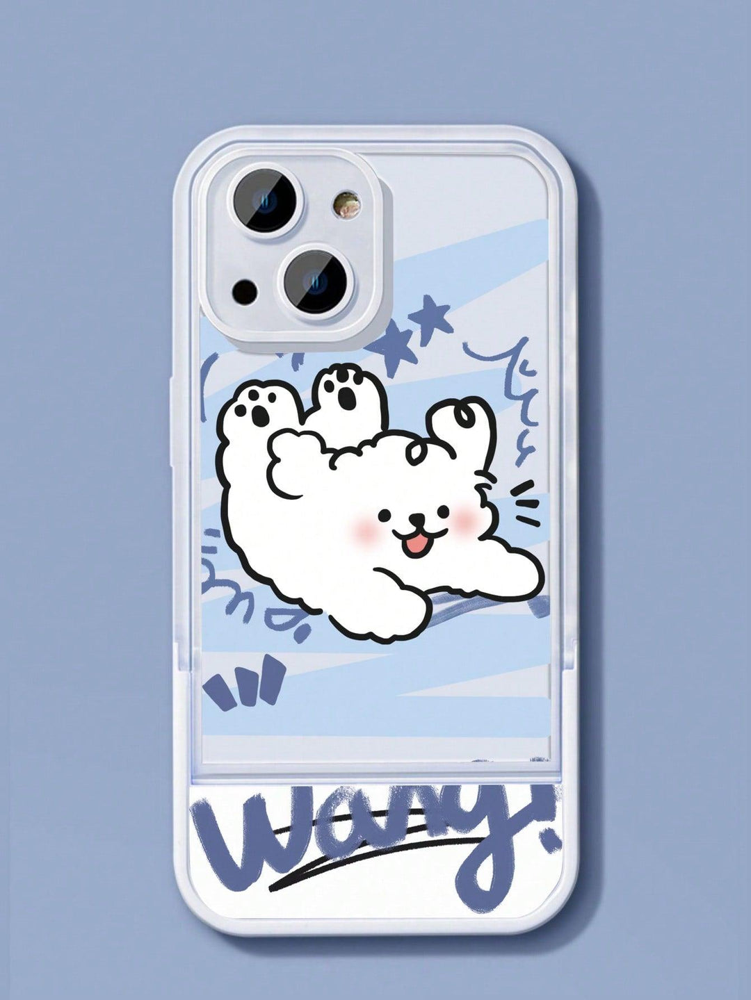 Dog Print Phone Case With Stand - Brand My Case