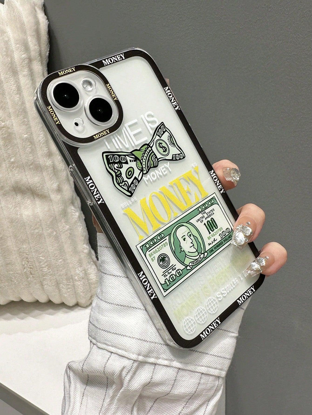 Dollar Pattern Phone Case - Brand My Case