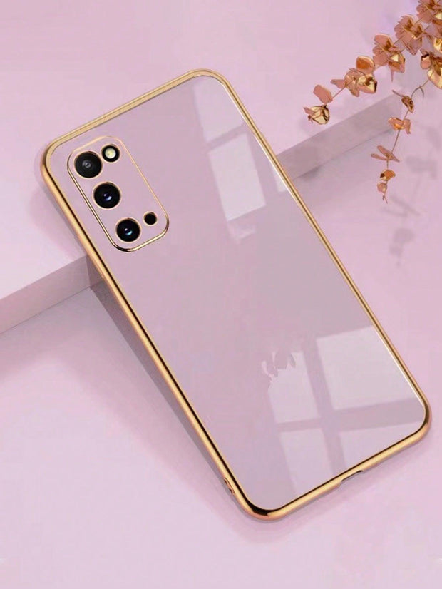 Electroplated Frame Anti fall Phone Case - Brand My Case