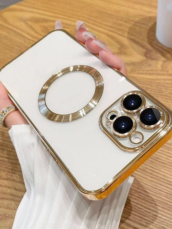 Electroplated Magnetic Phone Case - Brand My Case