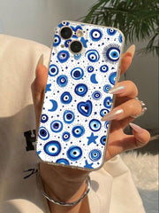 Evil Eye Pattern Phone Case - Brand My Case