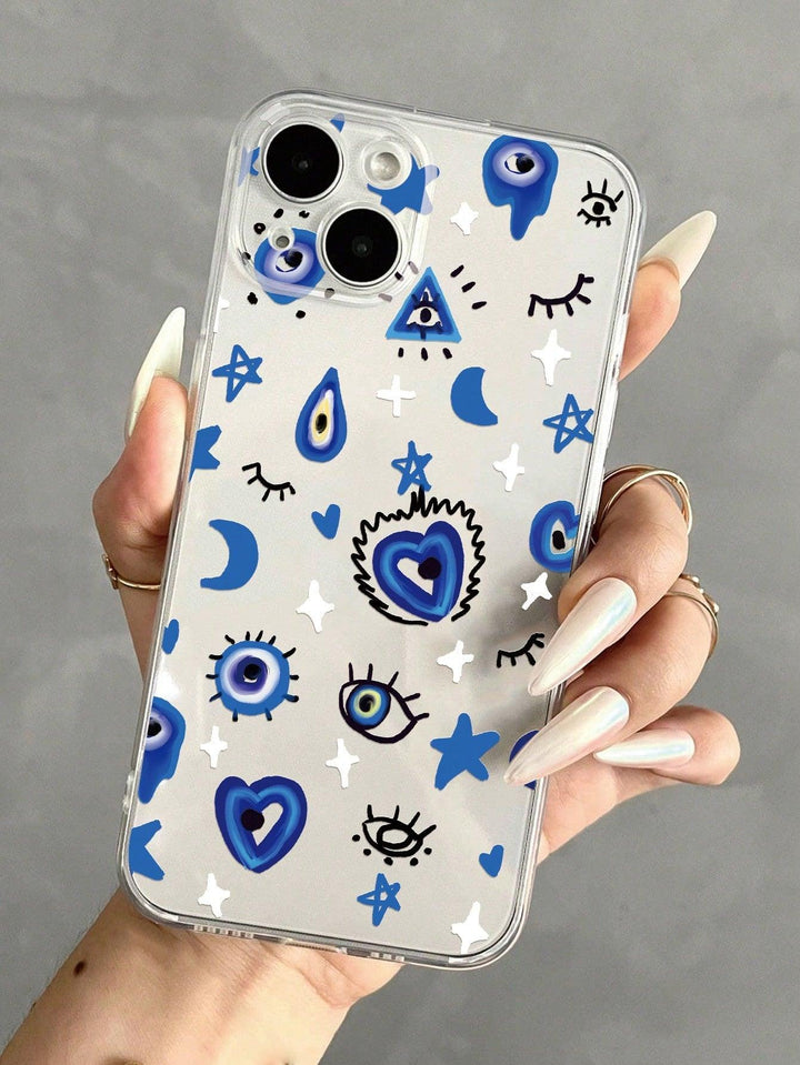Evil Eyes Pattern Phone Case - Brand My Case
