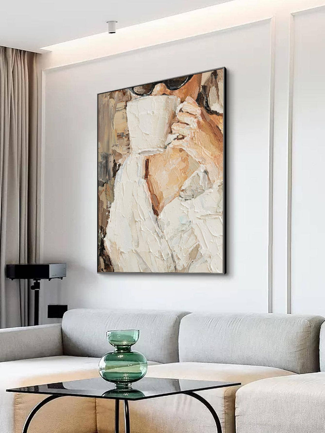 Figure Graphic Unframed Painting Modern Chemical Fiber Hanging Wall Art Prints For Home Decor - Brand My Case