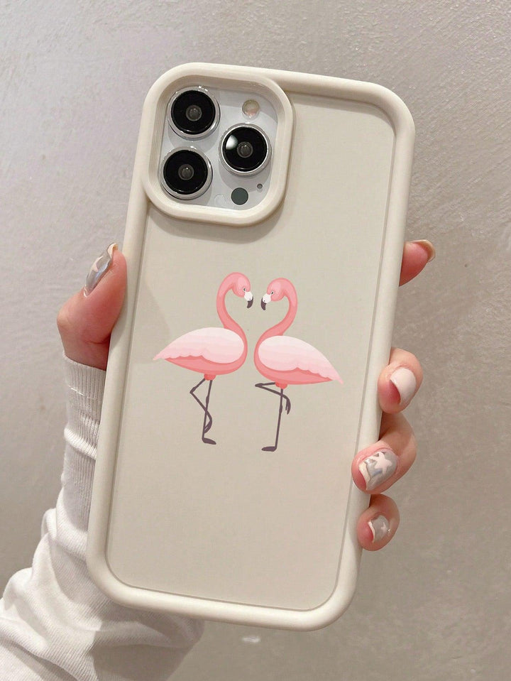 Flamingo Print Phone Case - Brand My Case
