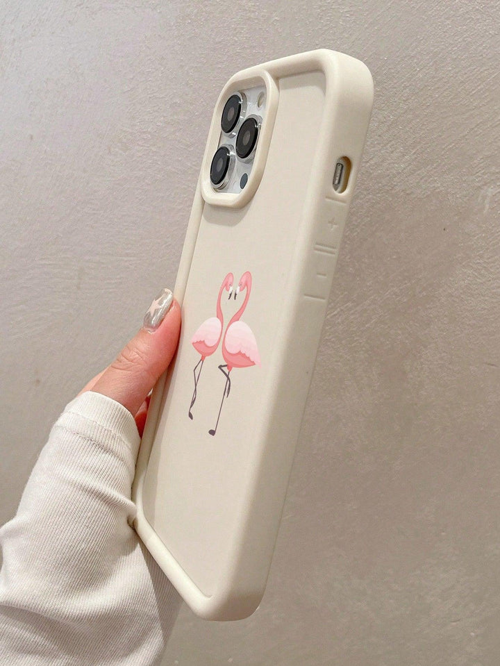 Flamingo Print Phone Case - Brand My Case