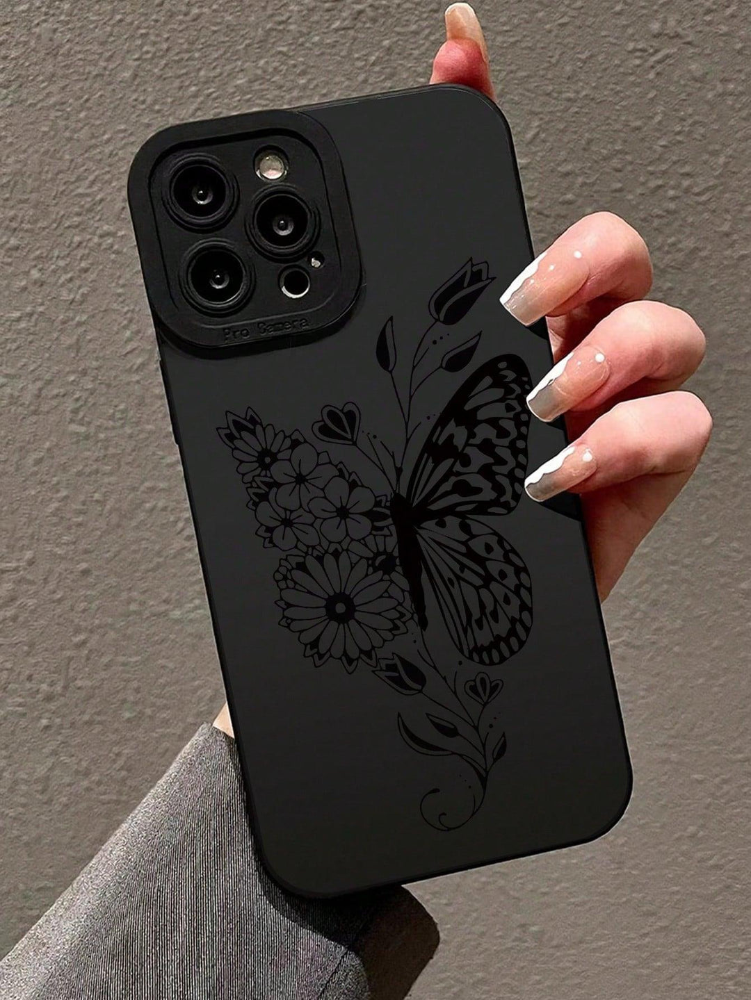 Floral Butterfly Pattern Phone Case - Brand My Case