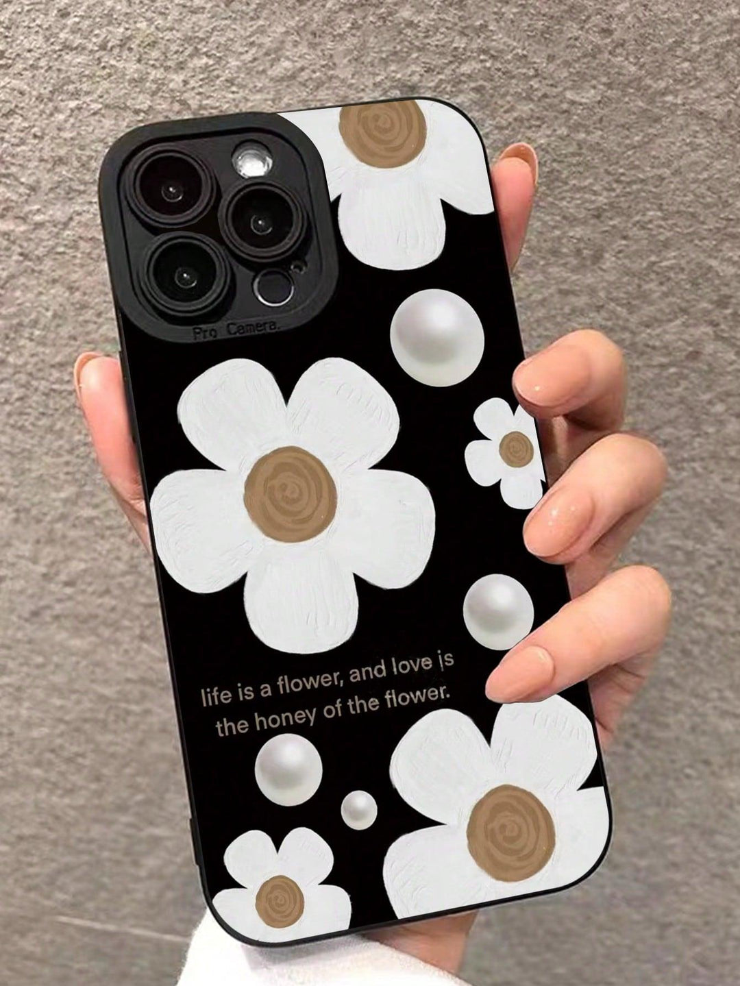 Floral Color Pattern Anti fall Phone Case - Brand My Case