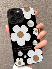 Floral Pattern Anti fall Phone Case - Brand My Case