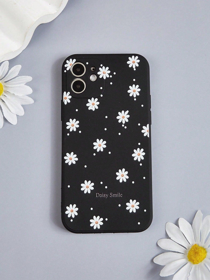 Flower Black Pattern Phone Case - Brand My Case