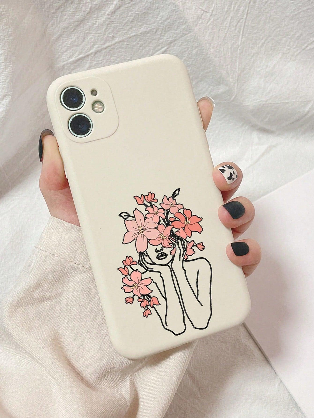 Flower Hands Pattern Phone Case - Brand My Case