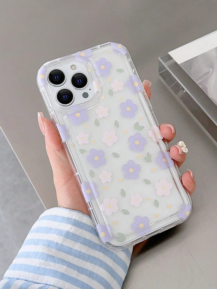 Flower Multicolor Pattern Anti fall Phone Case - Brand My Case