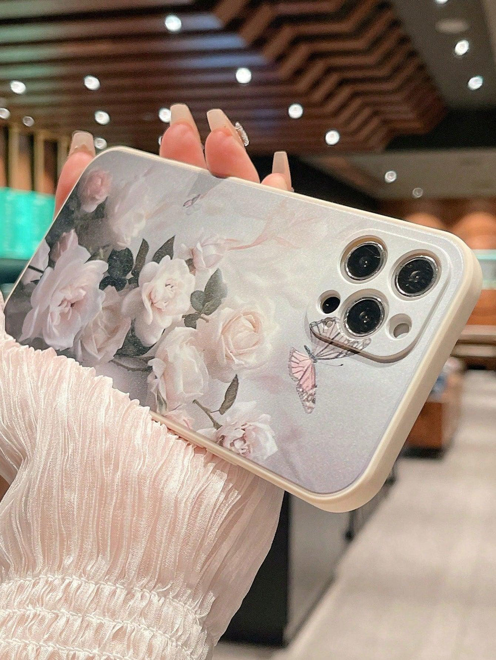 HD Floral Pattern Anti fall Phone Case - Brand My Case