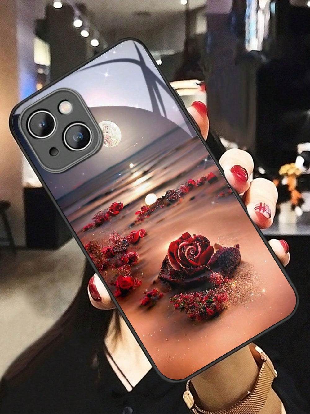 HD Roses Flower Pattern Phone Case - Brand My Case