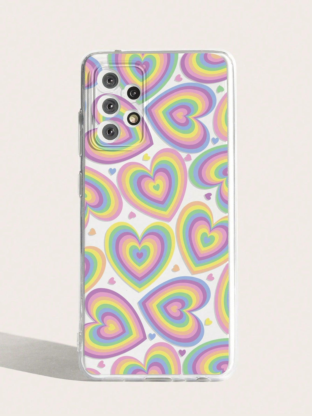 Heart Color Pattern Phone Case - Brand My Case