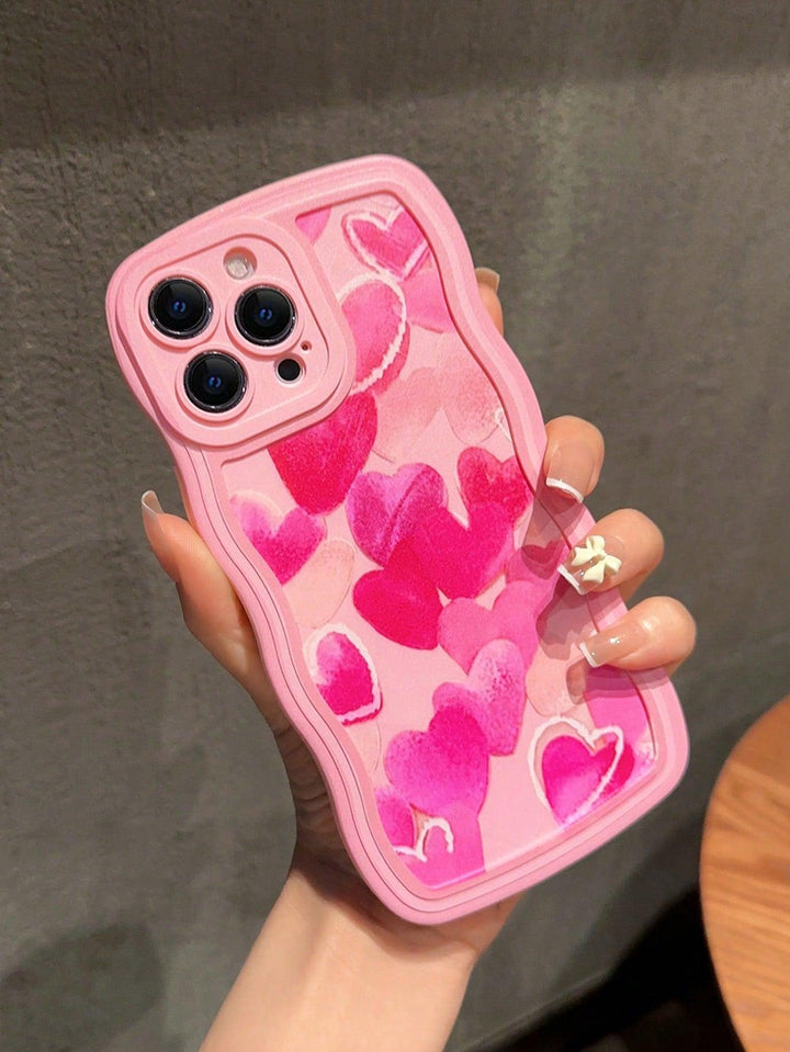 Heart Luxury Pattern Phone Case - Brand My Case