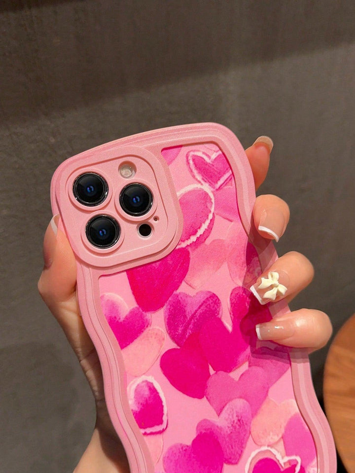 Heart Luxury Pattern Phone Case - Brand My Case