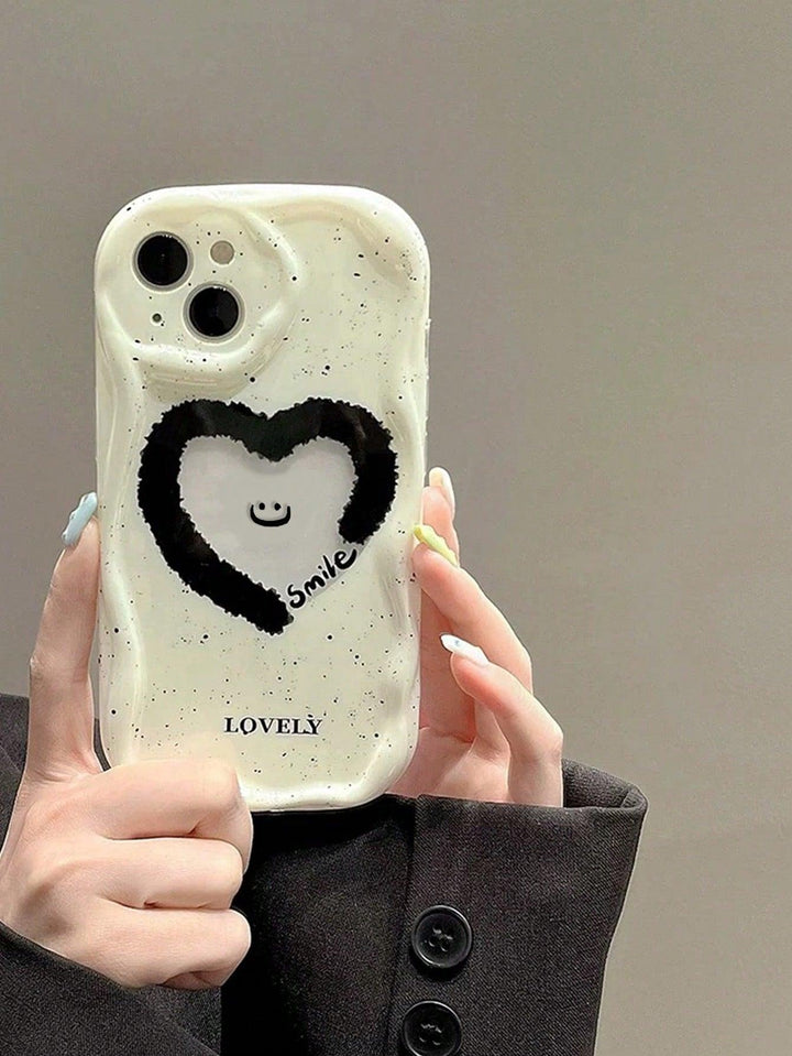 Heart Print Phone Case - Brand My Case