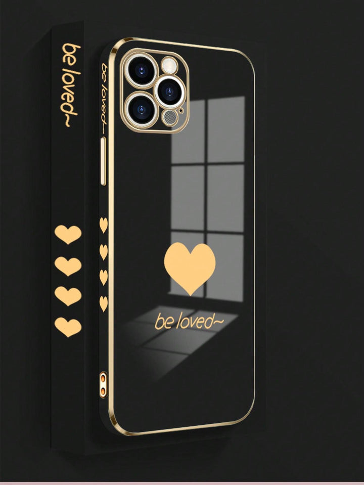 Heart Print Phone Case - Brand My Case
