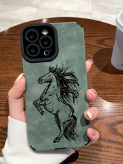 Horse Pattern Phone Case - Brand My Case