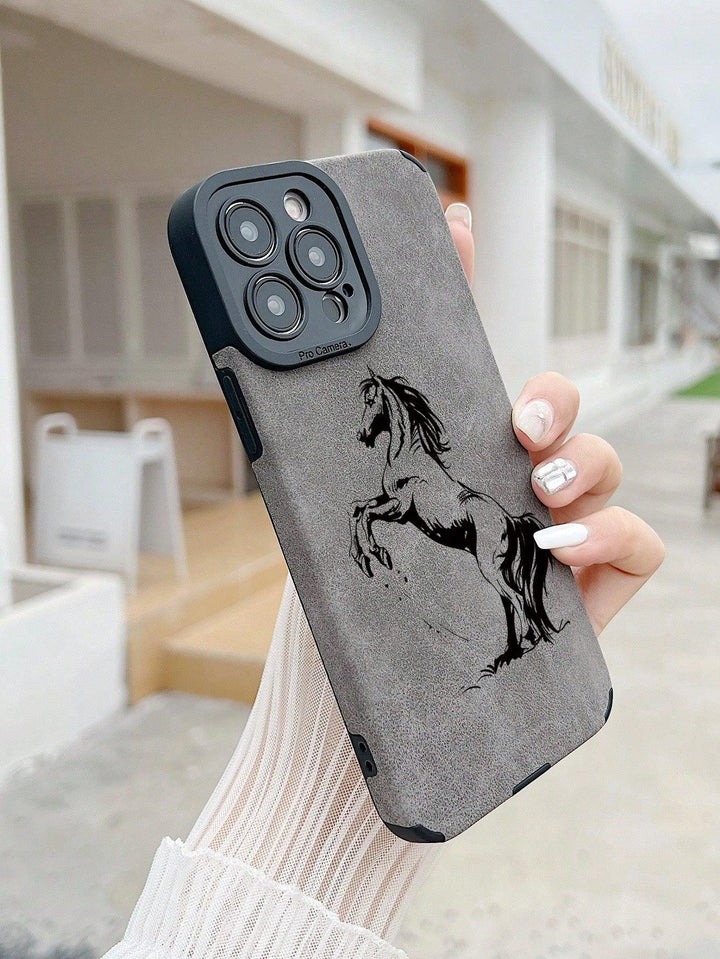 Horse Stallion Pattern Phone Case - Brand My Case